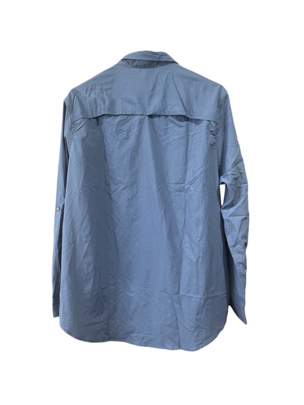 Women's Mountain Ripstop Long-Sleeve Top, Eddie Bauer, L, Blue, NWT - Picture 3 of 6